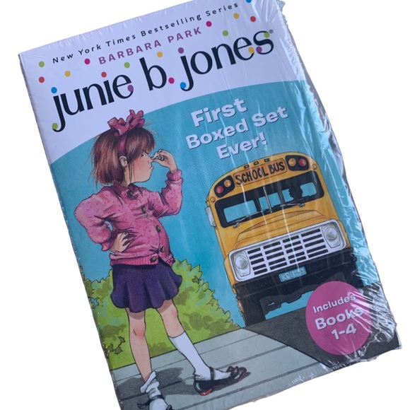 Junie B. Jones Book First Box Set Ever by Barbara Park - Books 1 - 2 - 3… - Picture 2 of 4